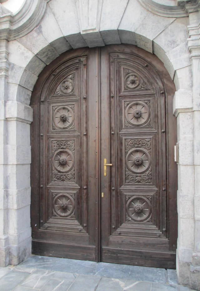heavy doors in Ljubljana