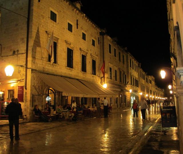 Dubrovnik main street - Stradun - in the old town