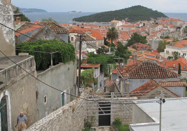 view from Guesthouse Libertas