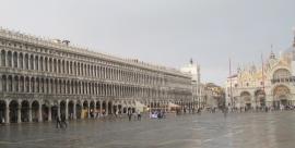 Piazza San Marco, blissfully empty in the early evening