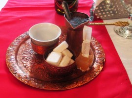Coffee and Turkish delight