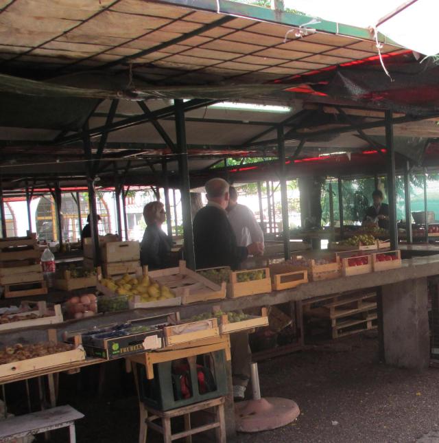 Mostar's outdoor market