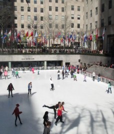 spring at the ice rink