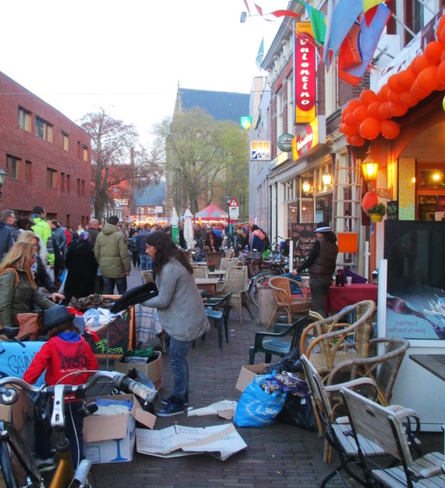 the vrijmarkt, downtown Alkmaar