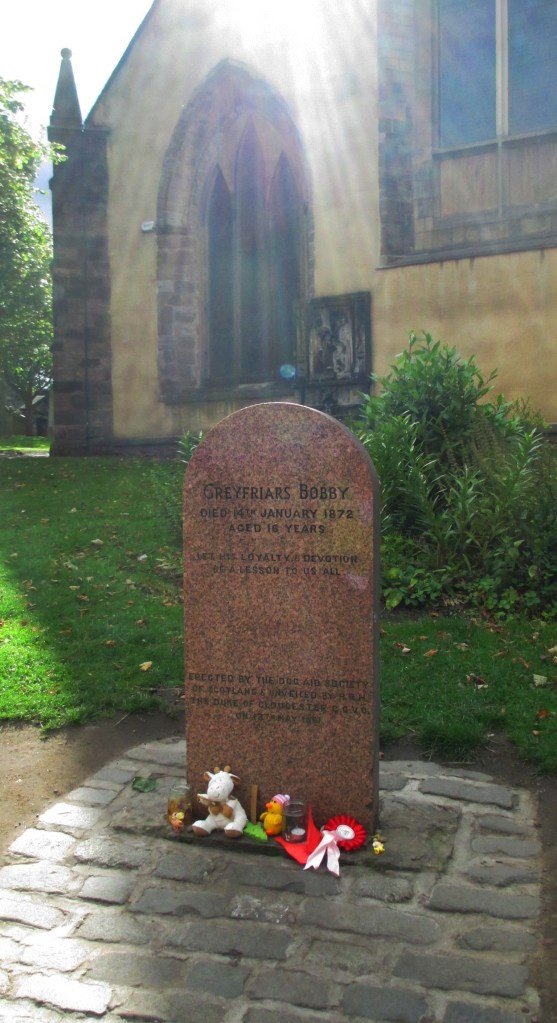 Bobby's grave, Greyfriars Kirkyard Edinburgh
