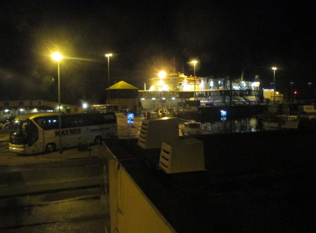 North Link ferry asleep in Stromness