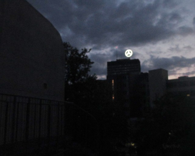 Berlin view sponsored by Mercedes Benz