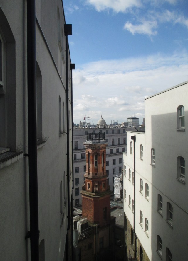 London mornings almost always start out sunny