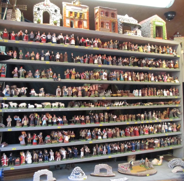 Santon chalet at Metz Xmas market